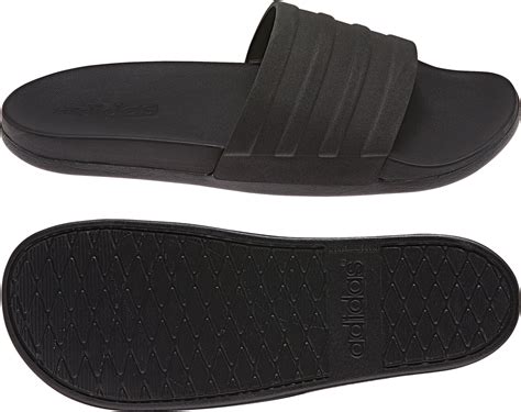 adidas cloudfoam dames zwart|adidas slippers cloudfoam.